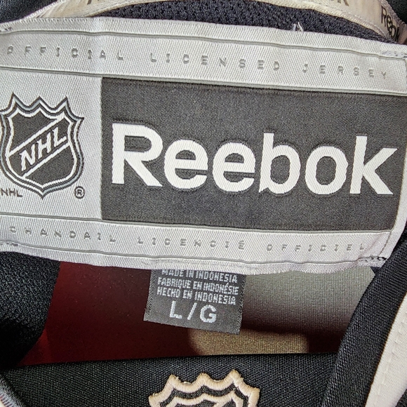 Reebok Licensed NHL New Jersey Devils Home Hockey Jersey Blank Size Large Red - Picture 2 of 16